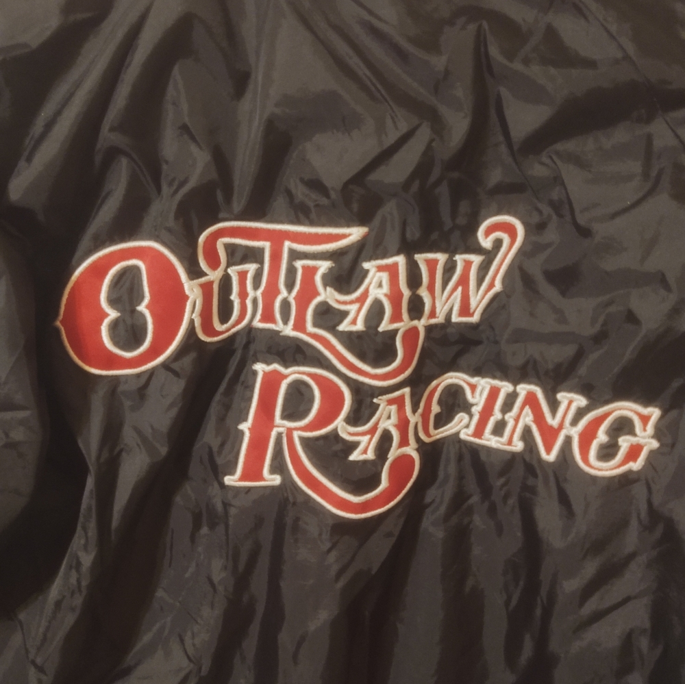 Vintage OUTLAW RACING JACKET GREAT CONDITION RARE - Picture 2 of 6
